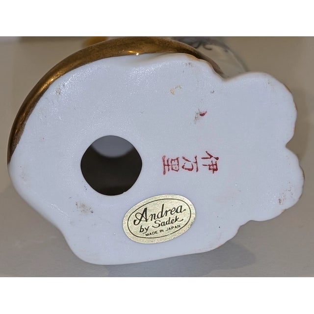 Vintage Andrea by Sadek Hand Painted Cat Figurine For Sale In Houston - Image 6 of 6