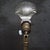 Gold Empire French Brass Desk Lamp with Brass Nickel Plated Shell Shade For Sale - Image 8 of 12