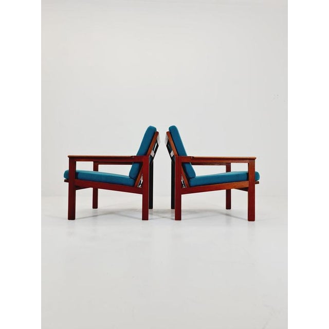 Mid-Century Modern Easy Lounge Chair by Illum Wikkelso for Niels Eilersen, 1960s For Sale - Image 3 of 11