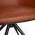 Luno Chairs in Brown Leather from Bert Plantagie, Set of 4 For Sale - Image 9 of 18