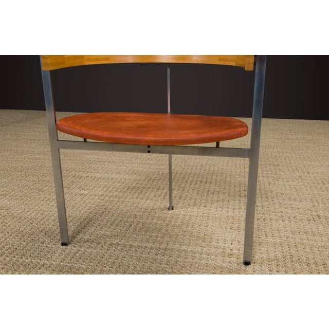 'Pk-11' Armchairs by Poul Kjærholm for Ekc, Denmark C. 1957, Signed For Sale - Image 13 of 17