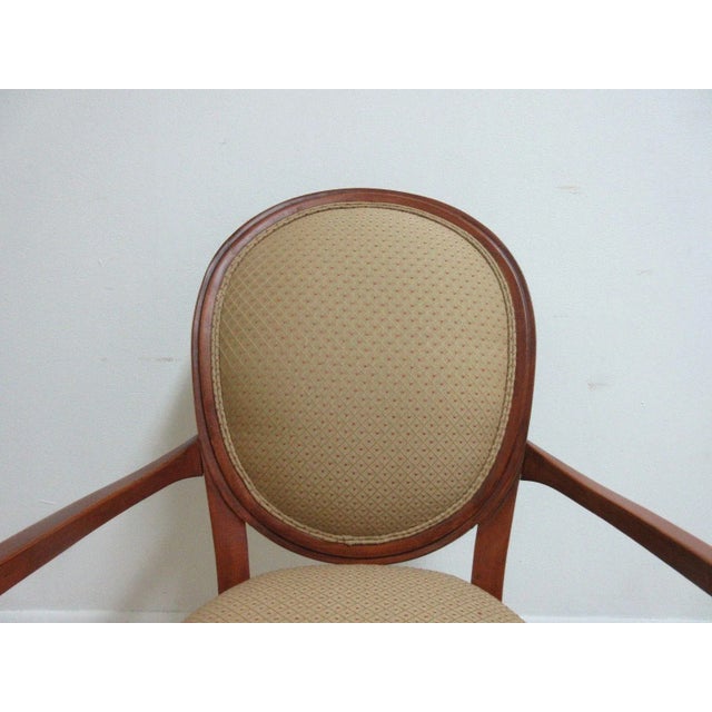 White 1990s Hickory White Fireside Club Chair For Sale - Image 8 of 10