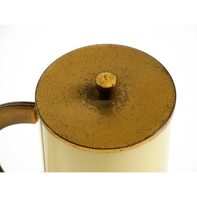 Brass Table Lamp with Opal Glass Shade, 1940s For Sale - Image 14 of 18