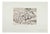 Katsushika Hokusai, View of Mount Fuji from a Mountain Pass\., 1835, Woodcut For Sale