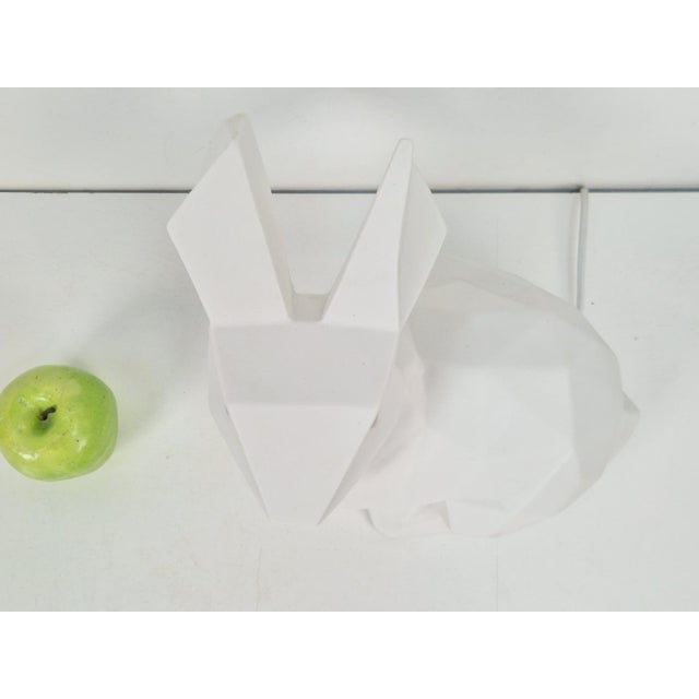 Porcelain Cubic Rabbit Table Lamp by Lise Lefebvre for Polls Potten For Sale - Image 9 of 12