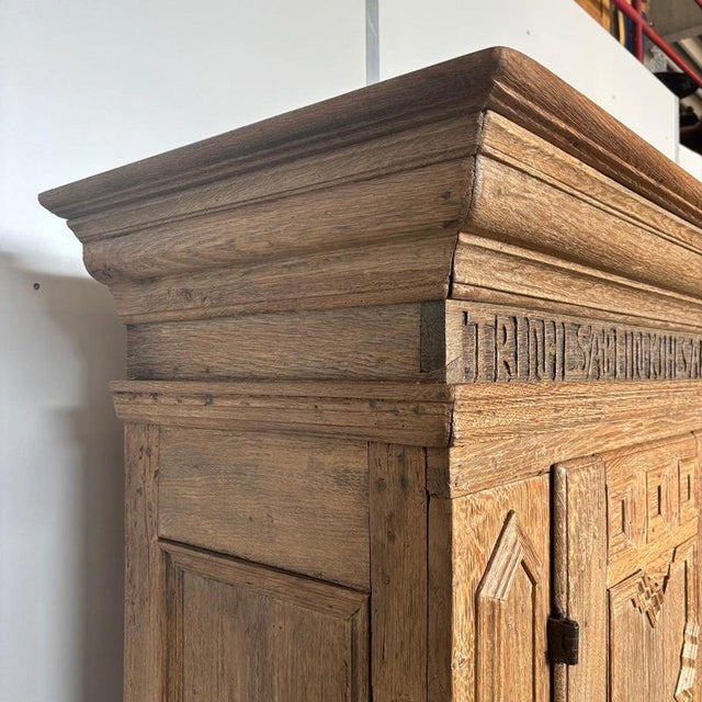 Baroque Antique Hall Cupboard, 1700s For Sale - Image 3 of 18