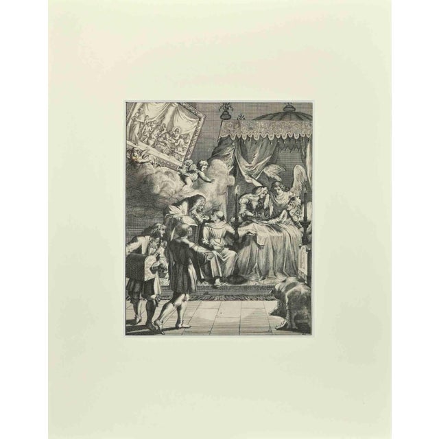 Romeyn de Hooghe, La Manière de se Bien Preparer à La Mort, Etching, 1700 For Sale - Image 3 of 3