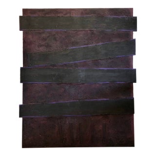 Late 20th Century Labyrinth XIX Abstract Painting by Reginald Rowe For Sale