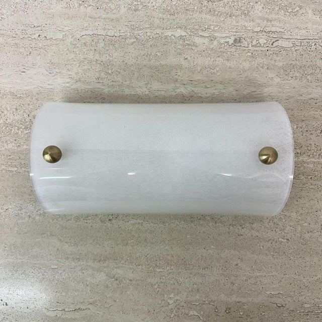 Vintage Acrylic and Brass Wall Lamp, 1970s For Sale - Image 14 of 17