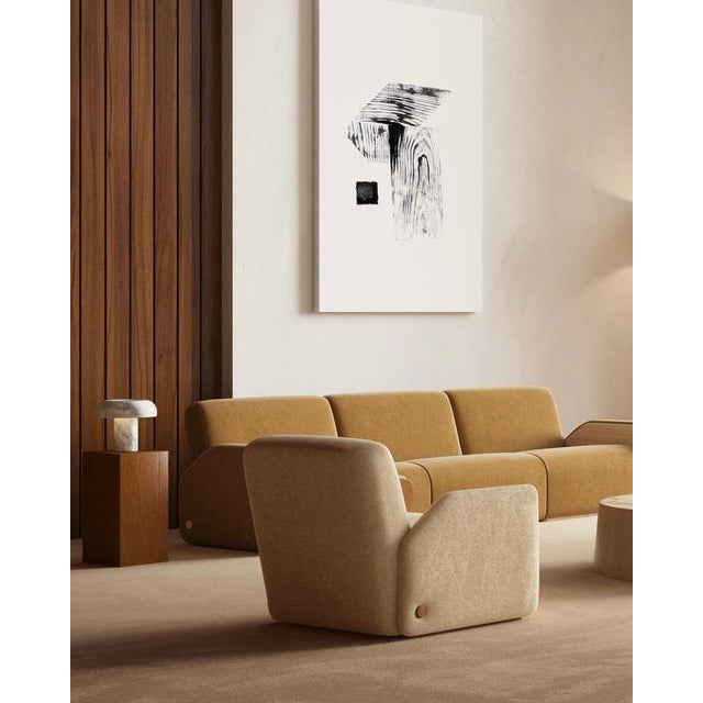Le Corbusier Oscar Chair in Oak by Haymann Editions For Sale - Image 4 of 6
