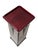 1920s Art Deco Pedestal in Oak by E.G.C. Schubad, 1920s For Sale - Image 5 of 10
