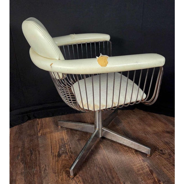 Knoll Vintage Warren Platner Designer Arm Chair For Sale - Image 4 of 10