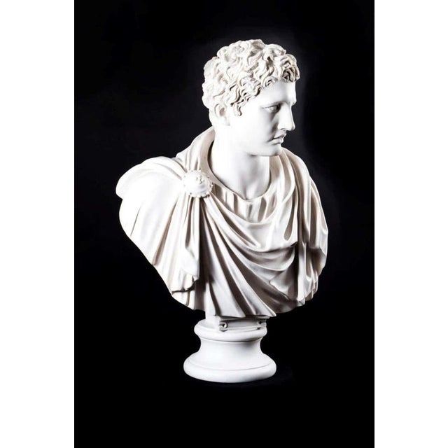 Mark Antony Bust Sculpture, 20th Century For Sale - Image 6 of 10