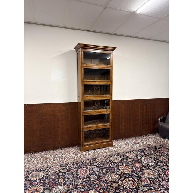 Classic English Bookcase from Globe Wernicke For Sale - Image 11 of 11