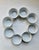 Vintage Set of 8 English Royal Worcester Evesham Gold Ramekins For Sale - Image 12 of 18