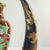 Vintage Chinese Cloisonné Vase & Dragon Horn Sculptures Set – 3 Pieces For Sale - Image 4 of 7