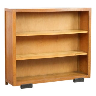 Art Deco Amsterdam School Bookcase, Early 20th Century For Sale