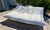 Contemporary Vintage Calin Lignet Love Seat Pillow Style Recliner Made in France Attributed to Ligne Roset For Sale - Image 3 of 12