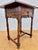 Antique Castilian Oak Side Table With One Carved Drawer, 1920s For Sale - Image 9 of 15