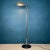 Mid-century brass floor lamp by Relux Milano made in Italy in the 1970s. Its design, magnificent details, and quality...
