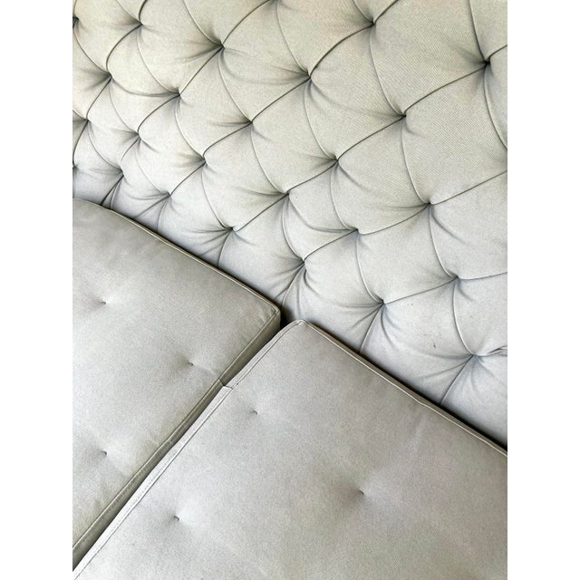 Vintage Deconstructed 19th C. English Wing Settee, Restoration Hardware For Sale - Image 12 of 12