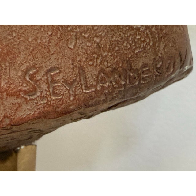 1991 Male Torso Sculpture Sergey Eylanbekov Alva Studio For Sale - Image 11 of 11