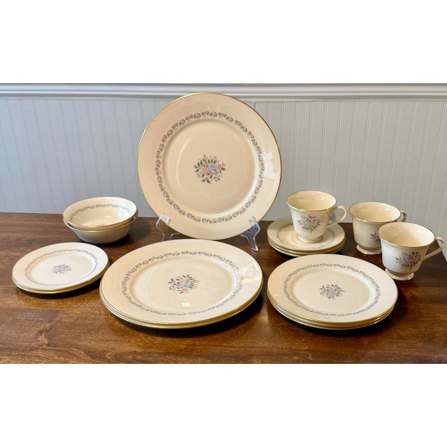 1980s Lenox Christie Fine China - 16 pcs For Sale - Image 9 of 12