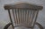 Pair of Nichols & Stone Style Cherry & Black Slat-Back Armchairs For Sale In Philadelphia - Image 6 of 13