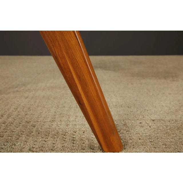 Adrian Pearsall for Craft Associates 'Compass' Dining Table in Walnut, 1960s For Sale - Image 15 of 18