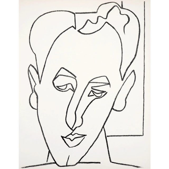 Artist: Francoise Gilot Country: France Title: Young Man in Love Medium: Lithograph 13 Marks: Not signed, not numbered...