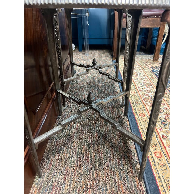 Vintage Set of French Neoclassical Style Side Tables a Pair For Sale - Image 4 of 9