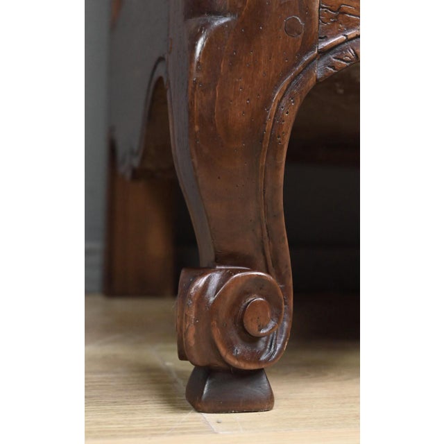 Late 19th Century Louis XV Standing Man in Cherrywood For Sale - Image 15 of 18