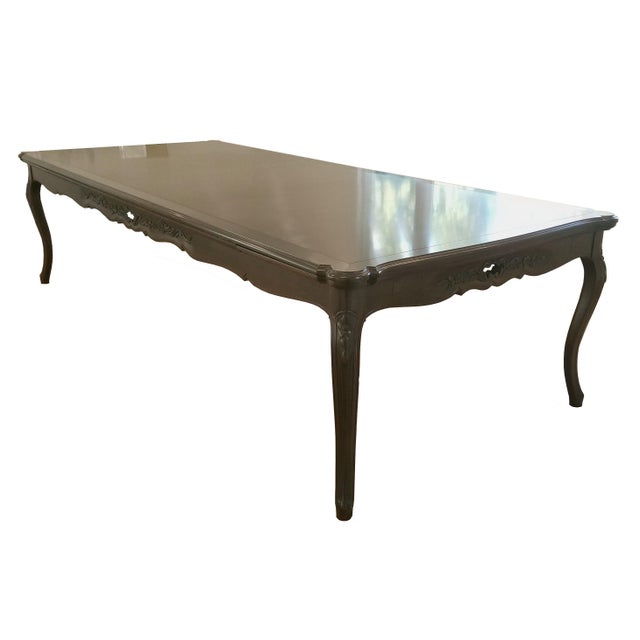 Extra Large Custom Mahogany Georgian Dining Table For Sale - Image 12 of 12