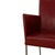 Arc-E Dining Chair in Red Leather from Bert Plantagie For Sale - Image 4 of 13