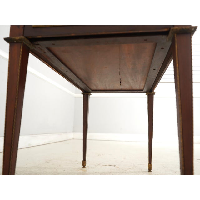Louis XVI Vintage Marble Top Bar Cabinet For Sale - Image 16 of 16