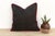Ratri Black Dotted Ahir Handloom Pillow For Sale In Los Angeles - Image 6 of 6