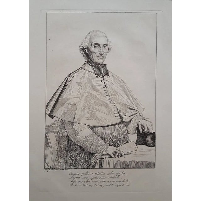 Portrait of Gabriel Cortois de Pressigny 1816 For Sale