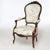 Antique Pair Victorian Carved Rosewood Parlor Arm Chairs, Circa 1890 For Sale - Image 16 of 18