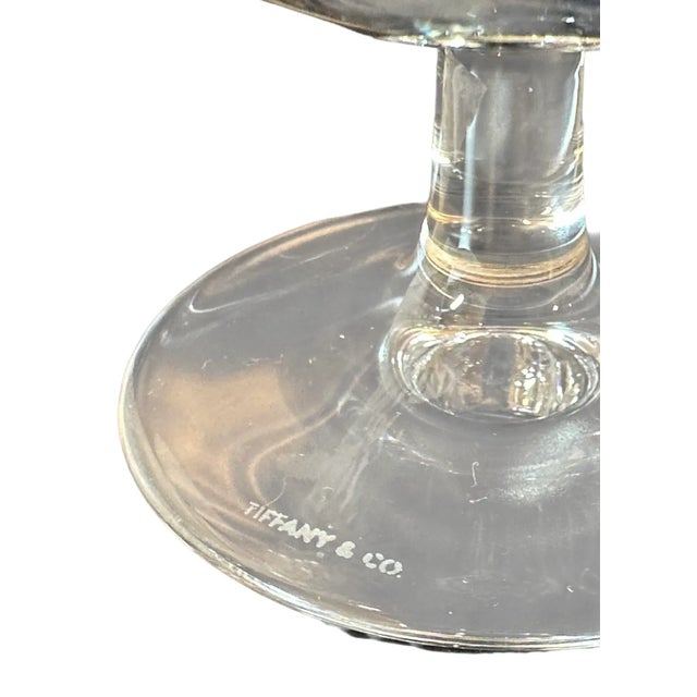 Tiffany and Co. Vintage Tiffany & Co. Newport Crystal Brandy Snifters - A Set of 4 For Sale - Image 4 of 10