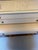 Early 21st Century French White Lacquer Dresser With Brass Hardware Attributed to Carlo De Carli For Sale - Image 5 of 5