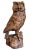 Vintage Hand-Carved Wood Owl, 1920s For Sale - Image 9 of 12