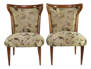 Italian Mid-Century Modern Wooden Chairs, 1950s