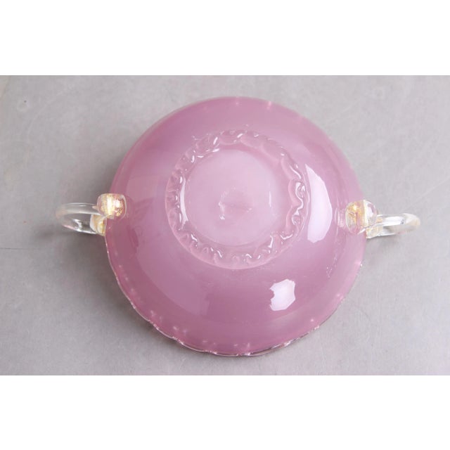 Murano Glass Candy Bowl, 1950s For Sale - Image 5 of 6
