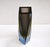 Blue Geometric Faceted Uranium Sommerso Murano Glass Vase, Italy 1960s For Sale - Image 8 of 18