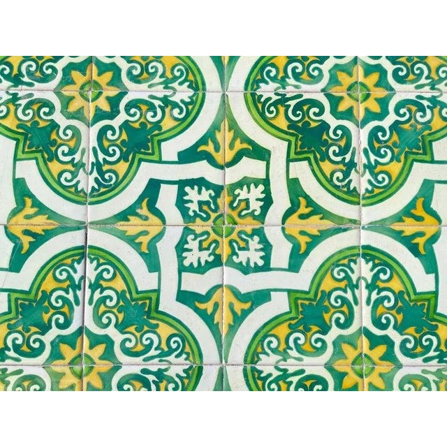 Mexican Ceramic Mexican Tile Plaque or Table Top For Sale - Image 3 of 12