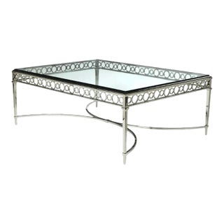 Modern Designer Louis XVI Style Coffee Table For Sale