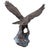 2000 - 2009 The Alaskin Chilkat Bald Eagle Statue in Pewter by Paul Brunelle, 2000 For Sale - Image 5 of 14