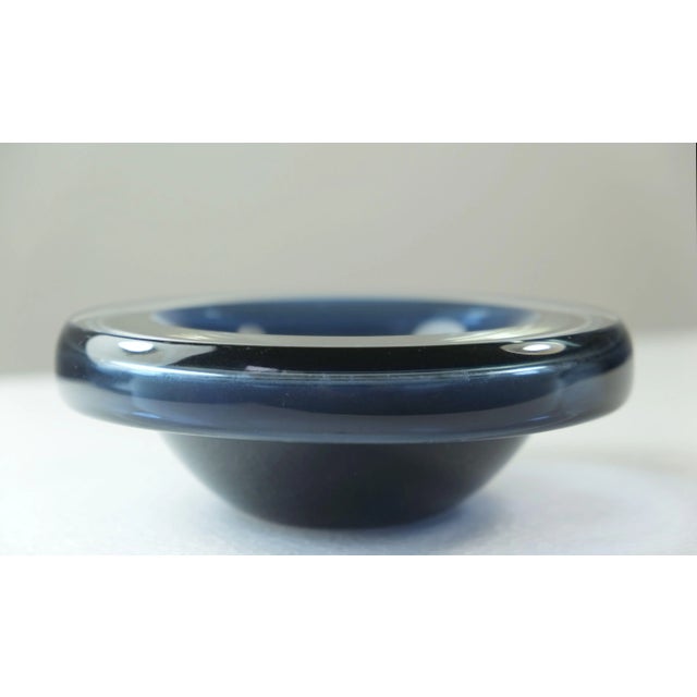 Blue Sommerso Bowl by Jaako Niemi For Sale - Image 4 of 8