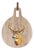 Deer Print Cutting Board Decor 7.75"D For Sale