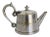 Art Deco Silvered Tea Pot from" Cafe du Grand Hotel" France For Sale